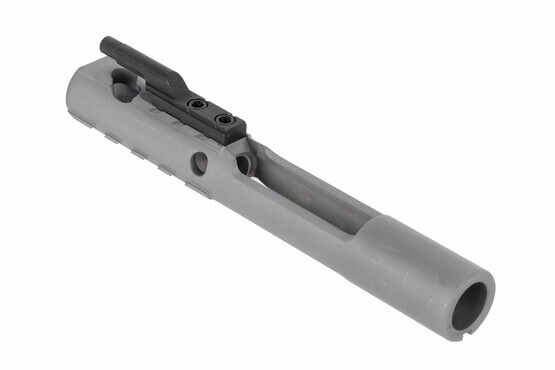 Knight's Armament Company sand-cut M16 bolt carrier features a matte finish with hard chromed internals